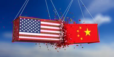 China USA trade war containers
