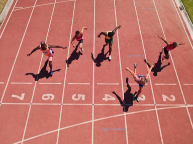 race finish line