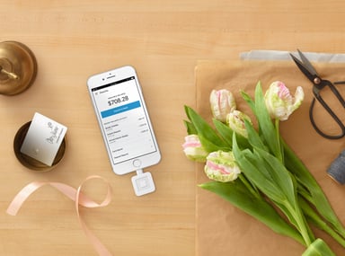 Square credit card phone reader