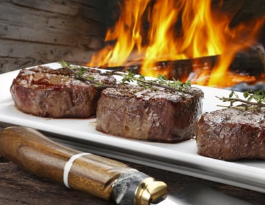 Steaks on a Grille