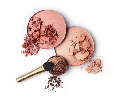 Blush and Eyeshadow