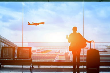 travel - airport scene
