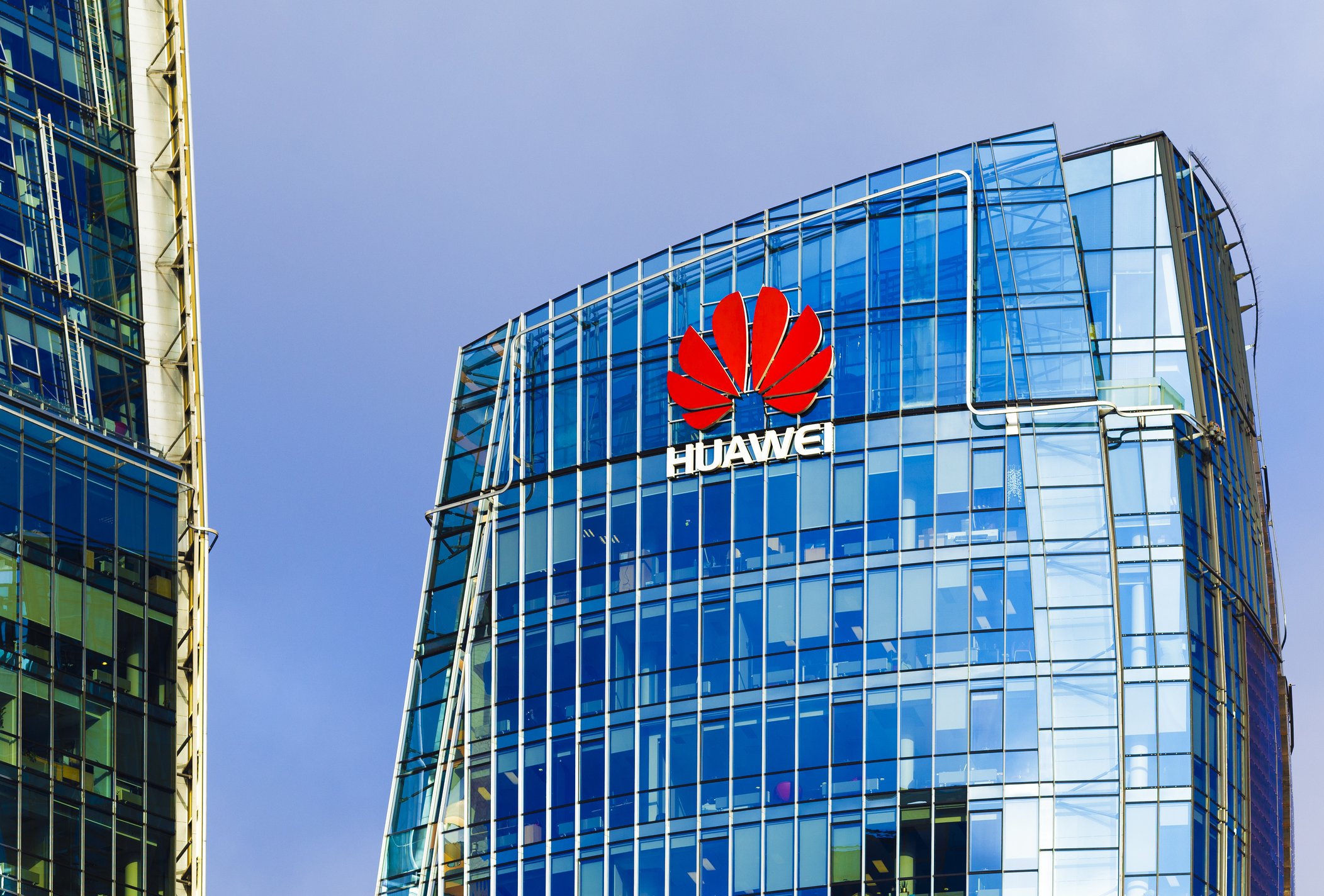 Huawei's offices.