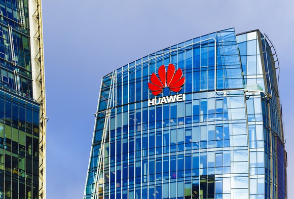 Huawei's offices.