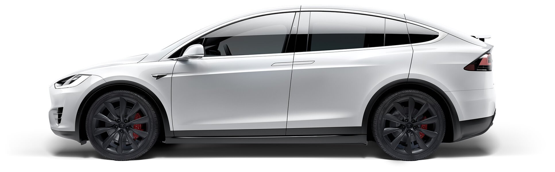 side view of Tesla model X