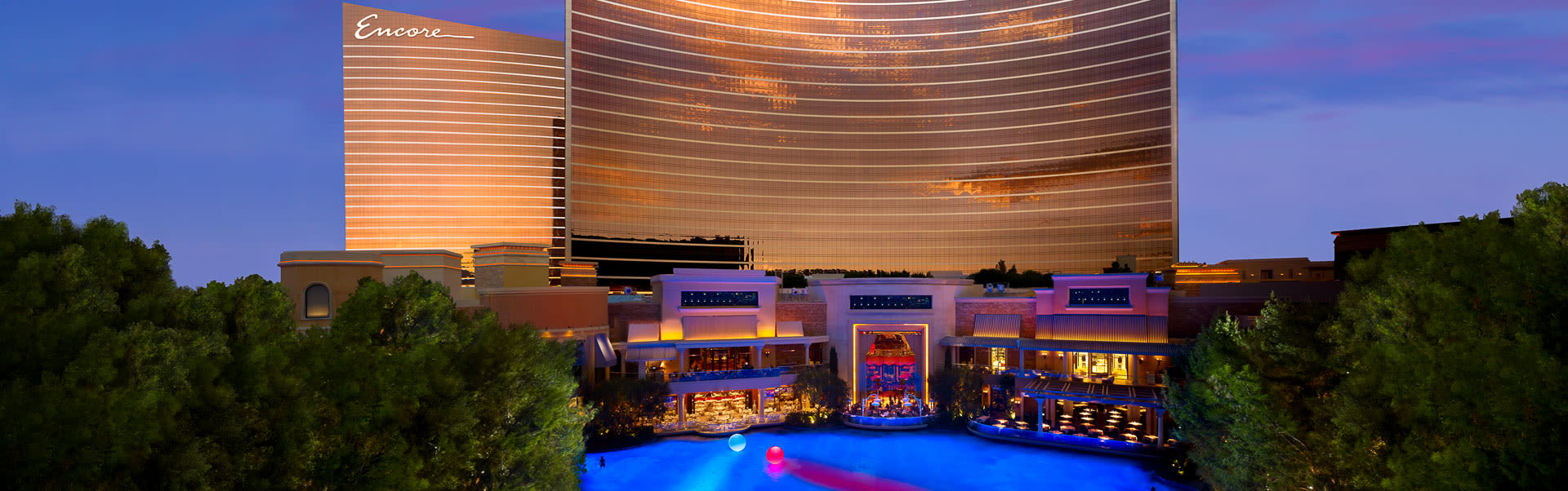 The Wynn Las Vegas complex.