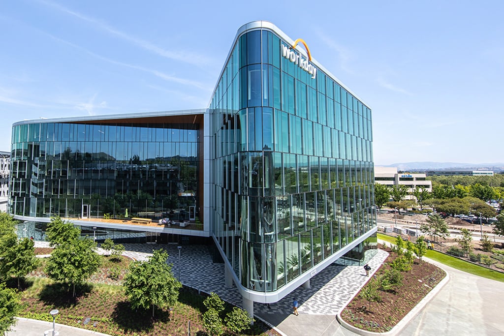 Exterior shot of Workday headquarters