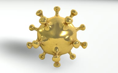 Golden coronavirus