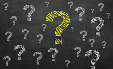 question marks