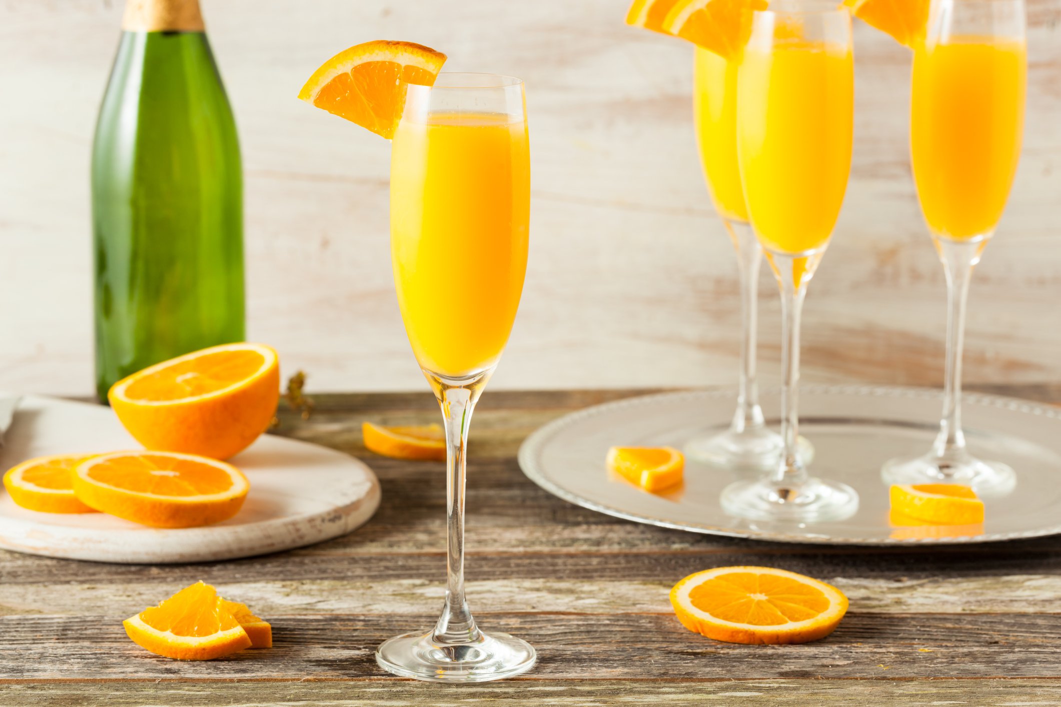 Orange mimosas.