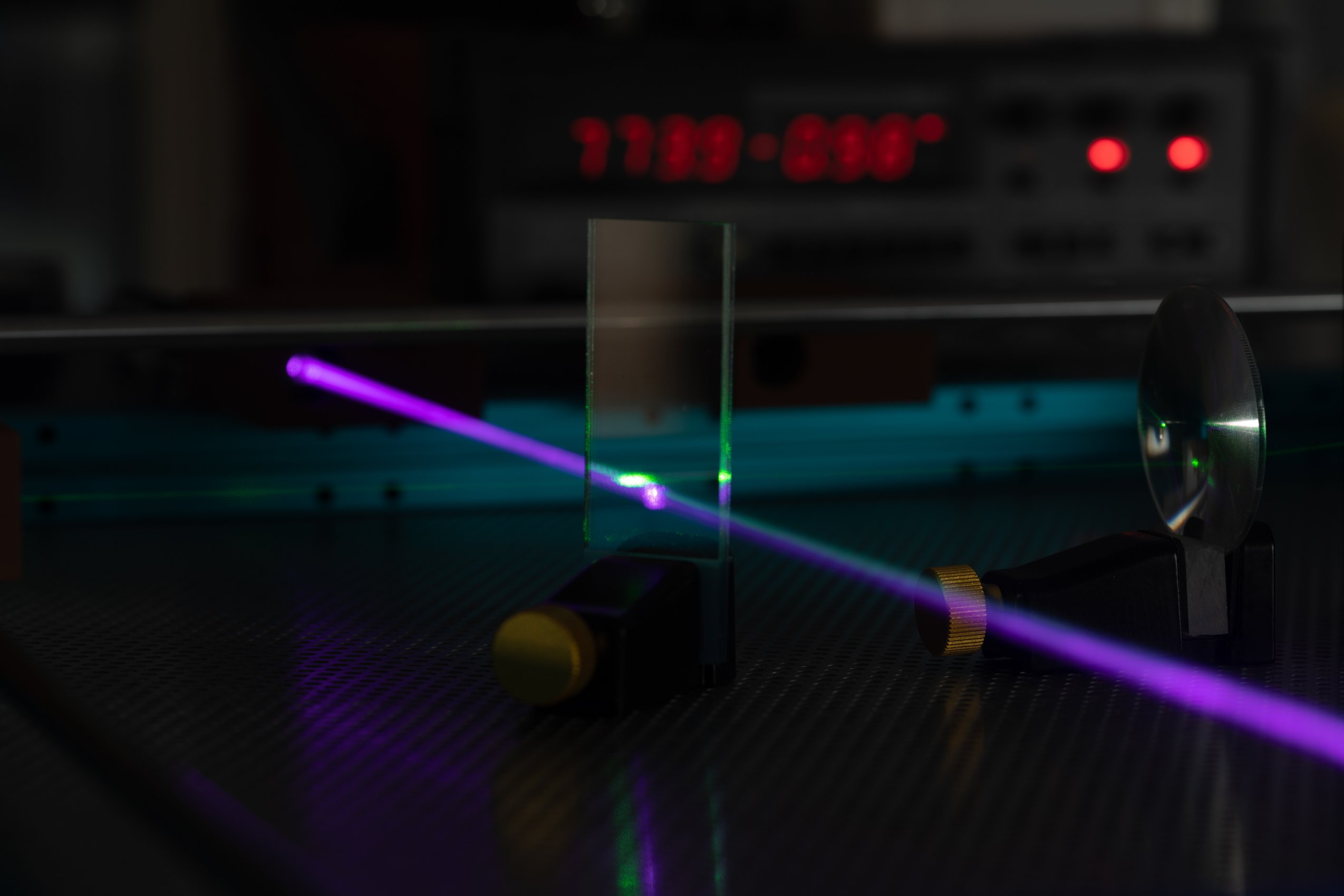 Purple laser