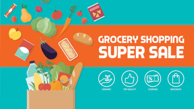 Grocery Shopping Super Sale ad