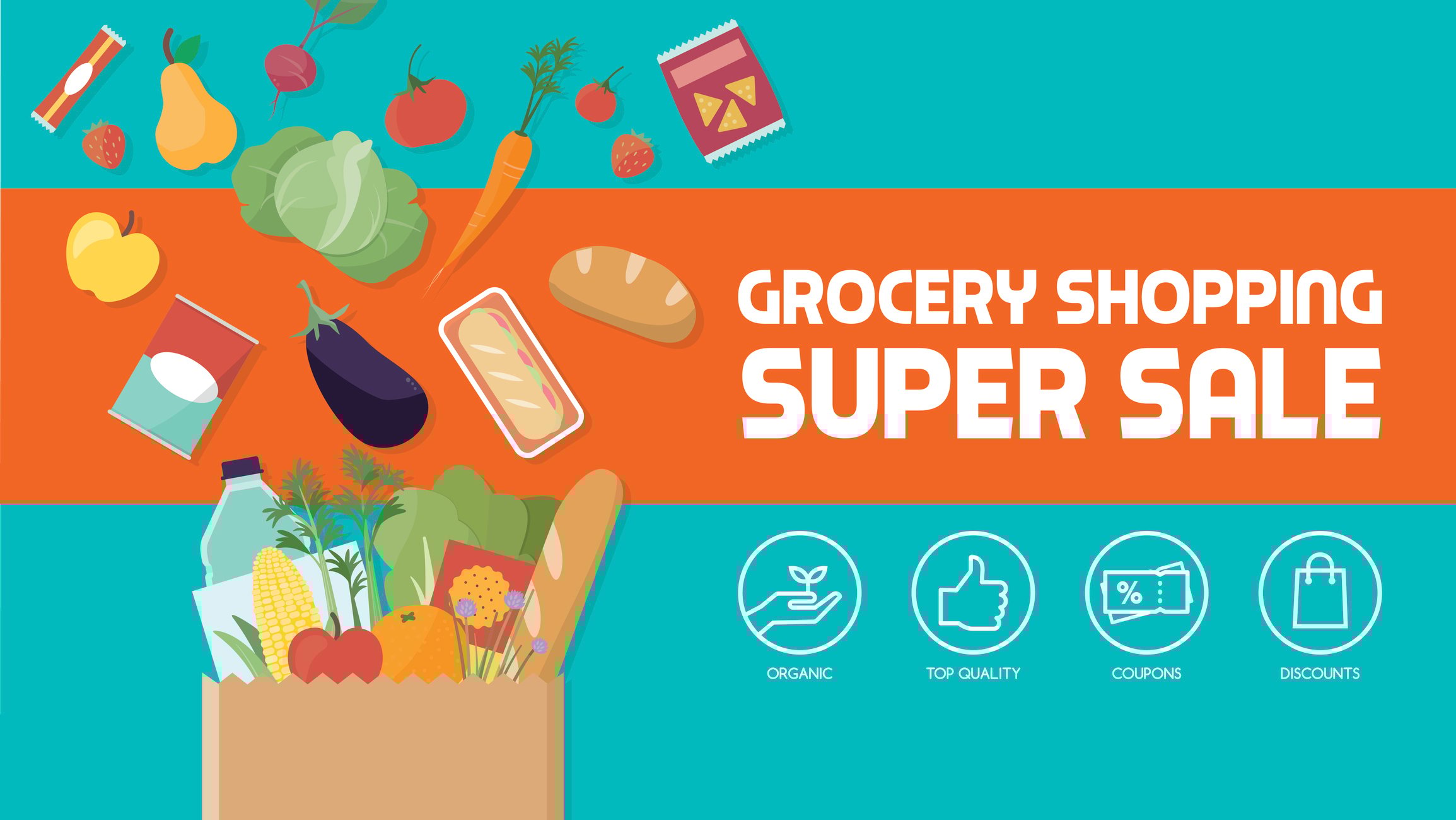 Grocery Shopping Super Sale ad