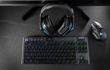 Logitech gaming mice and keyboard