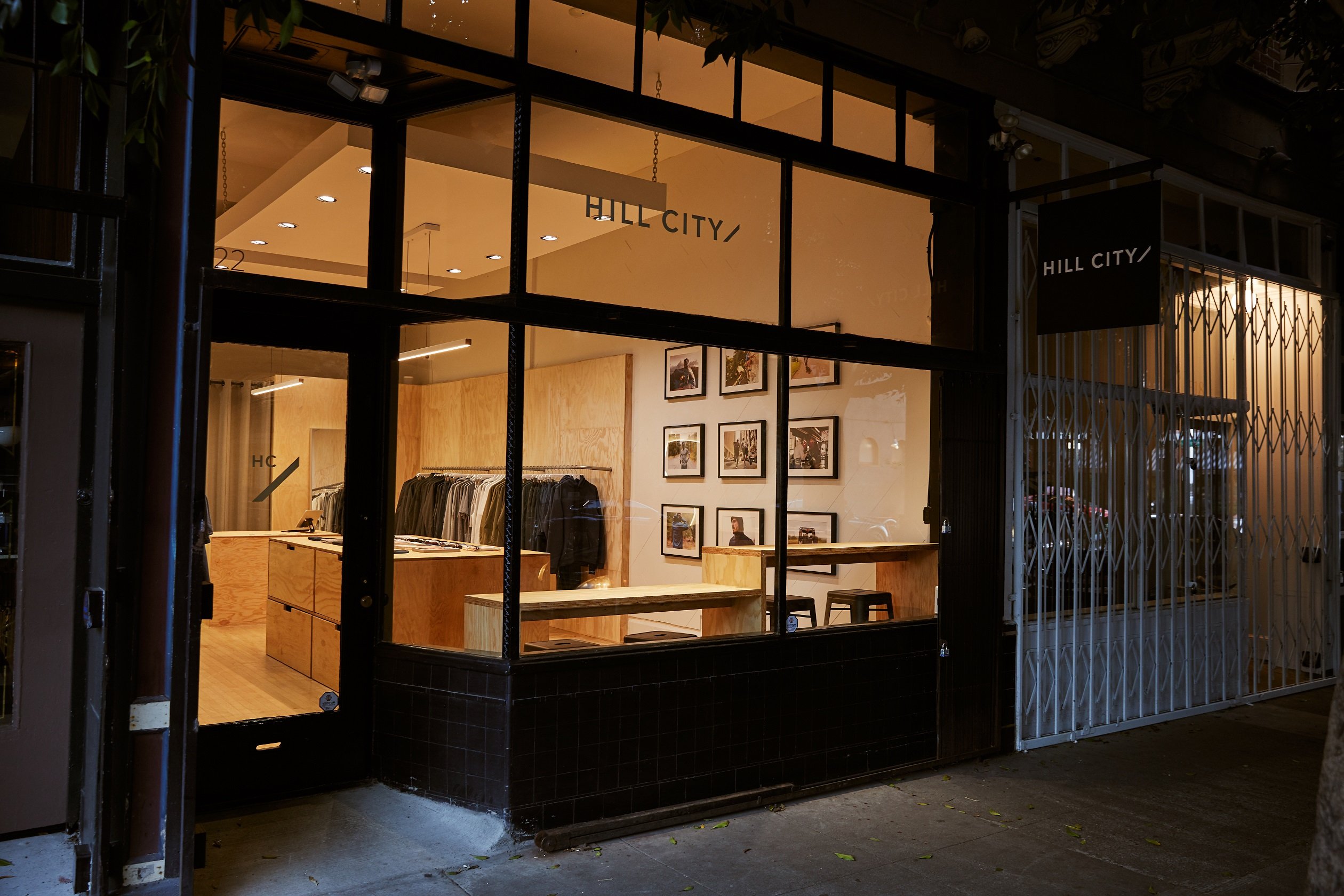 Exterior of Gap's Hill City store.