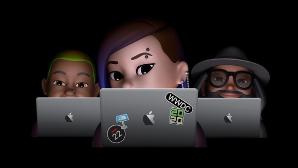 Apple Memojis using MacBooks