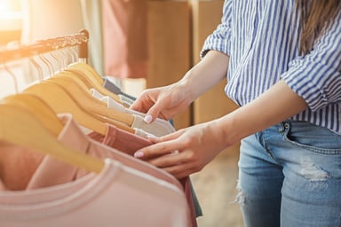 retail clothes shopping