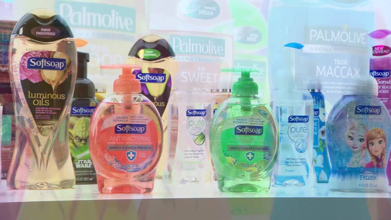 A selection of Colgate-Palmolive's Softsoap products.