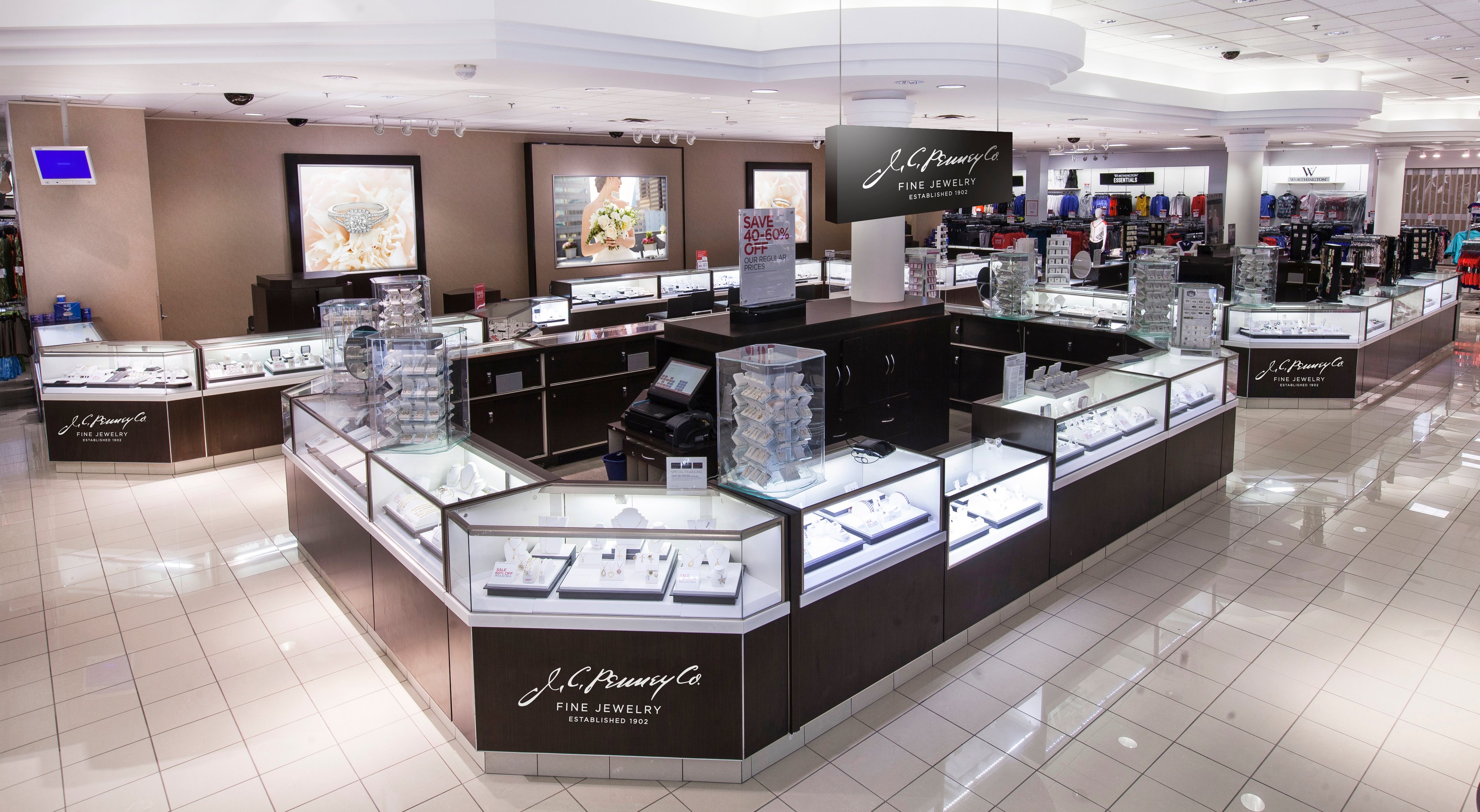J.C. Penney jewelry section.