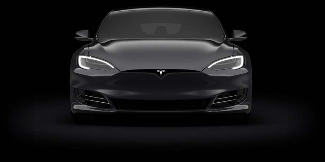 Tesla's Model S.