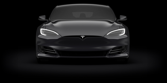 Tesla's Model S.