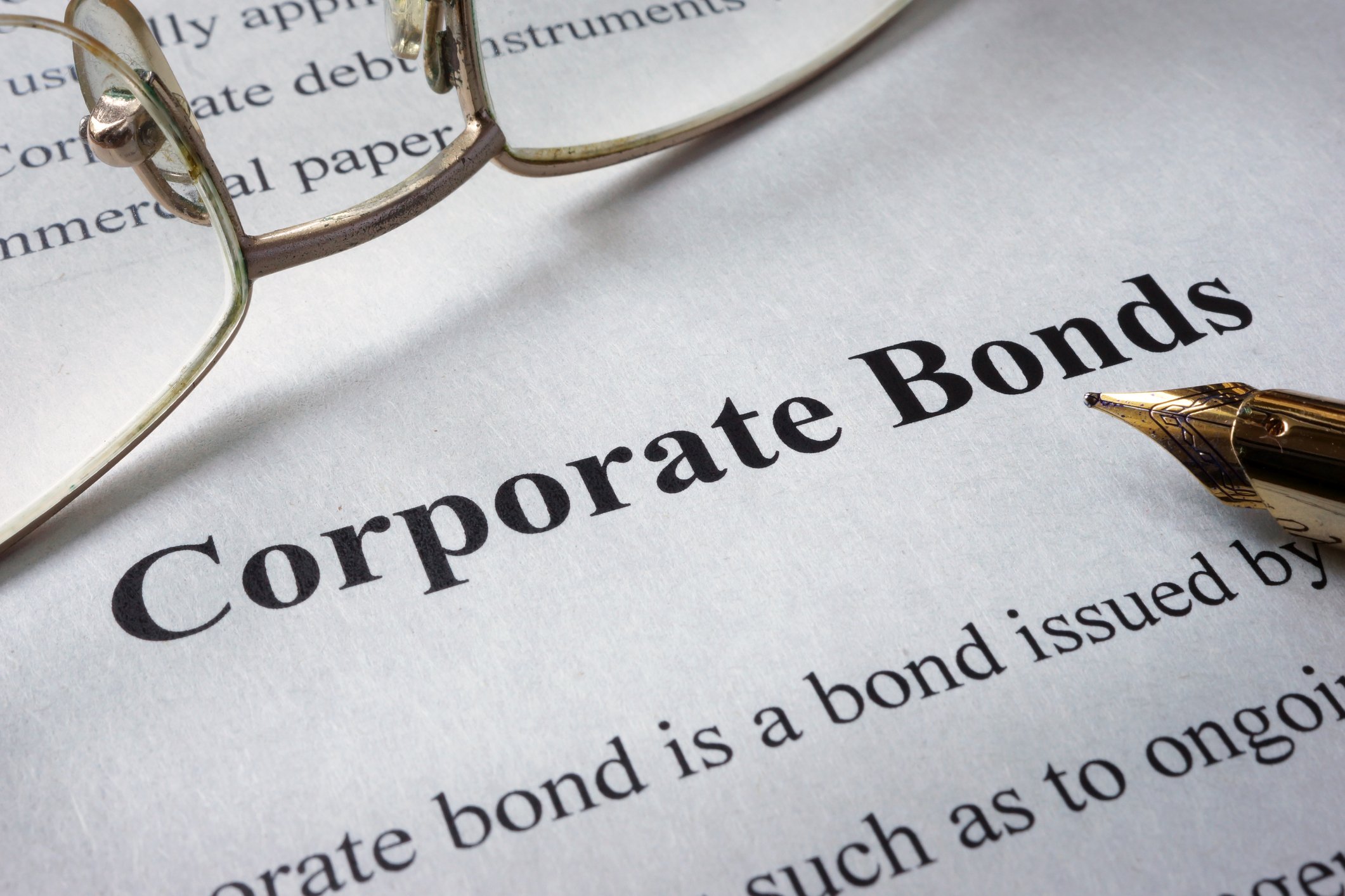 Corporate bonds.