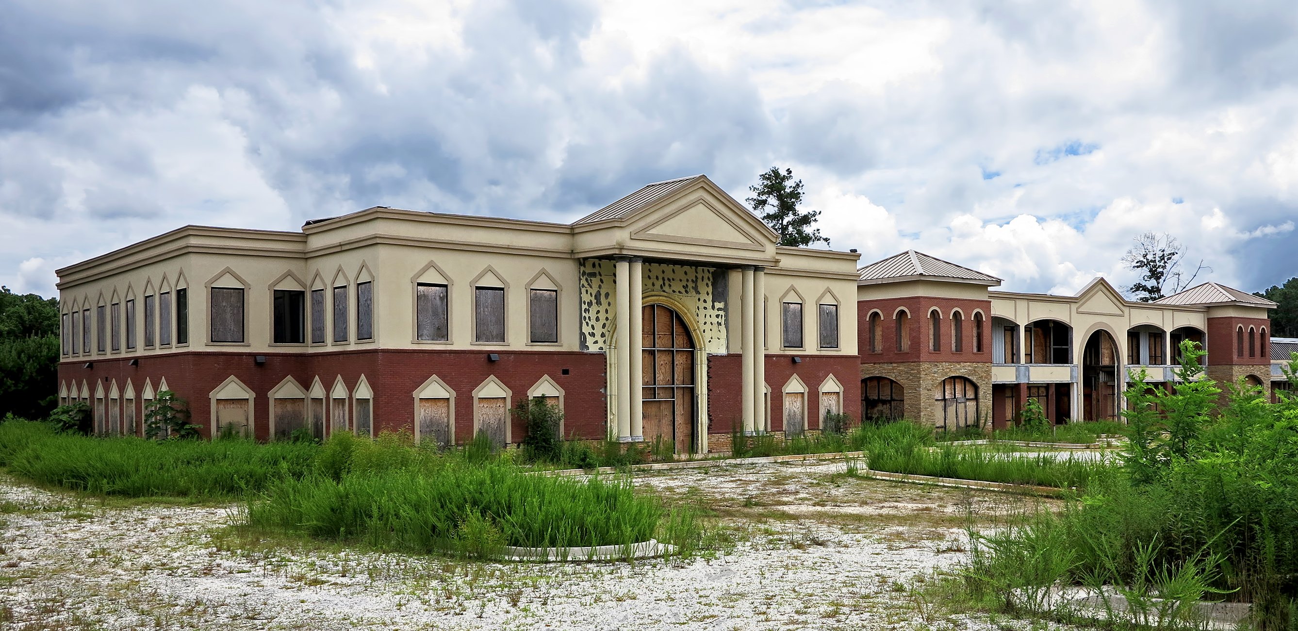 Abandoned shopping mall