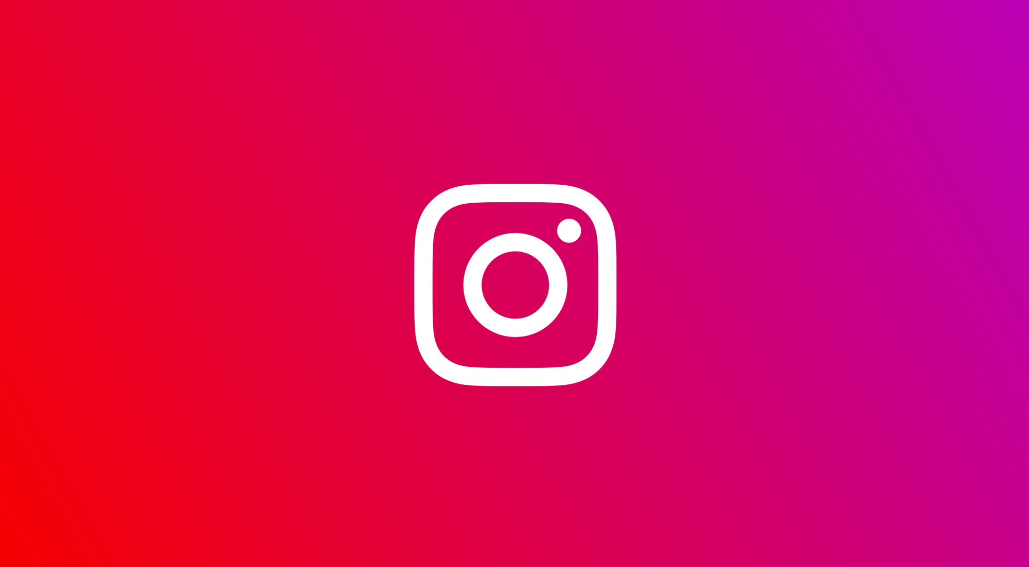 Instagram logo. 