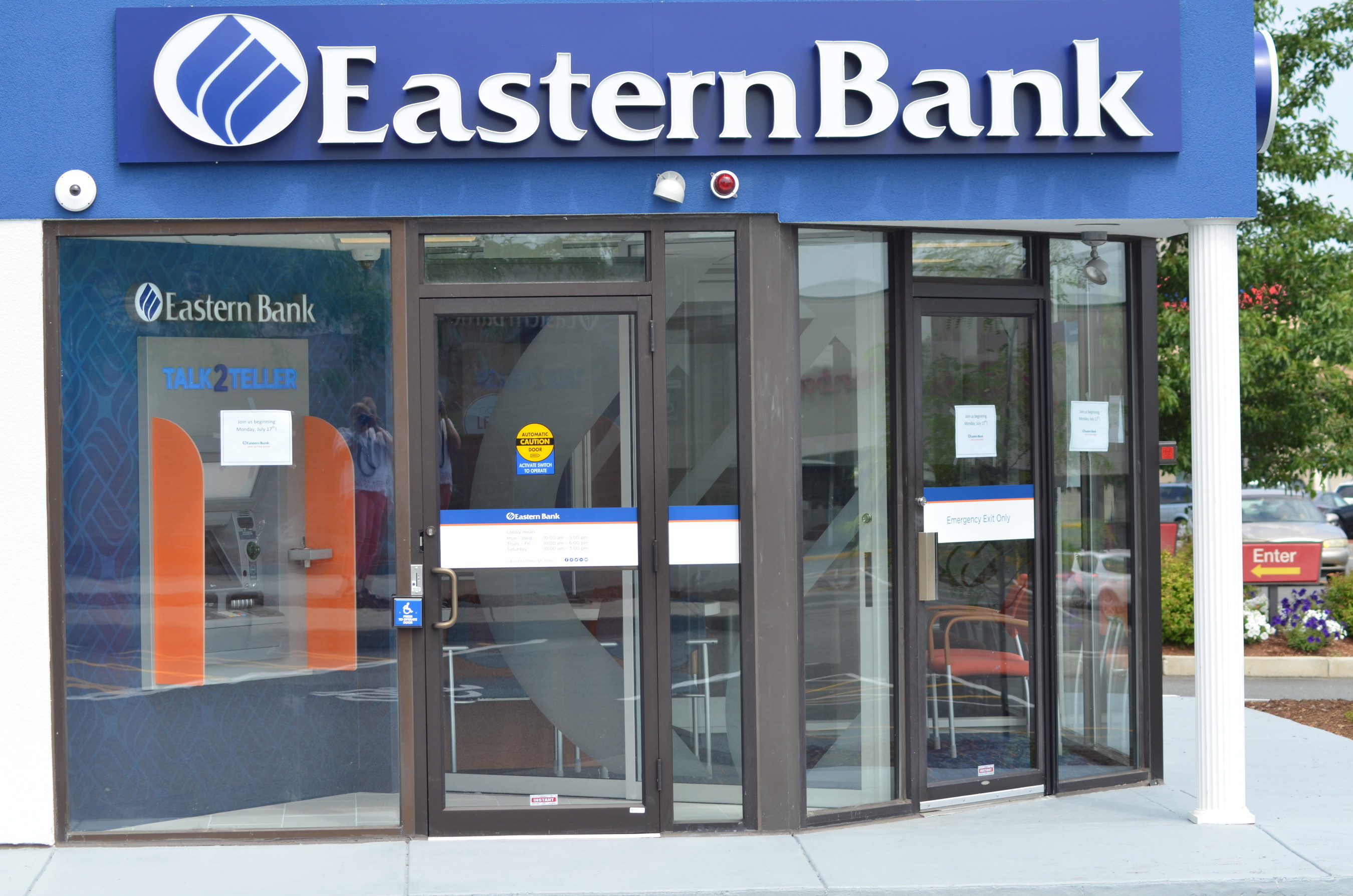 An Eastern Bank branch. 