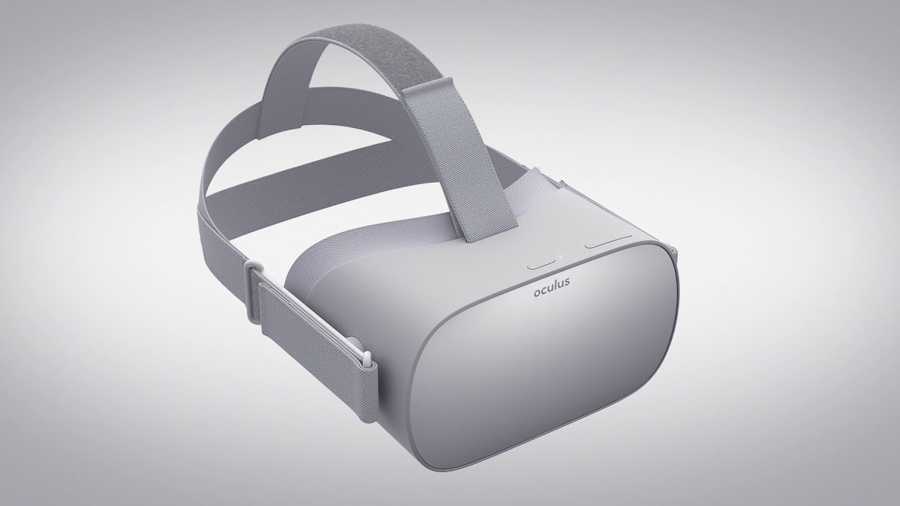 The Oculus Go VR headset.