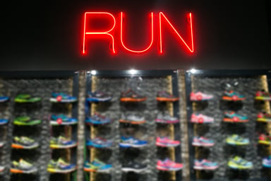 Athletic shoes