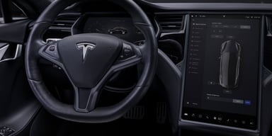 touchscreen tesla