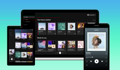 Spotify on mobile devices