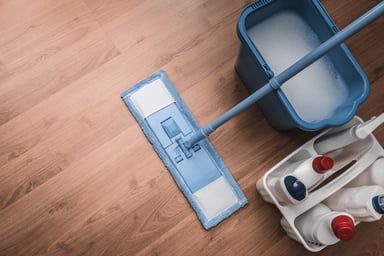 Clorox - Cleaning Fluids and Mop