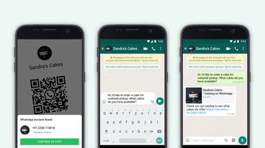WhatsApp Business QR Code Catalog