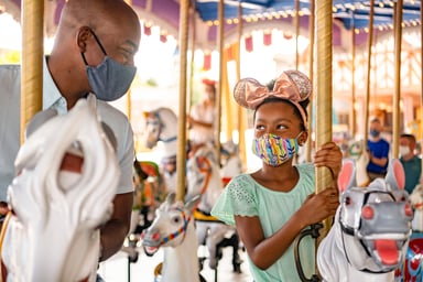 Physical-Distancing at Disney