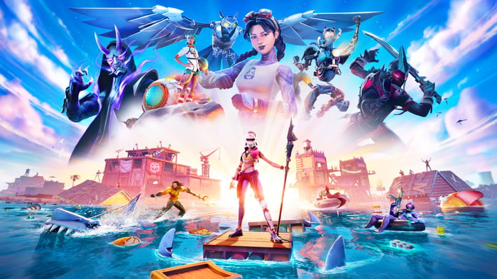 Promotional art for Epic Games' Fortnite.