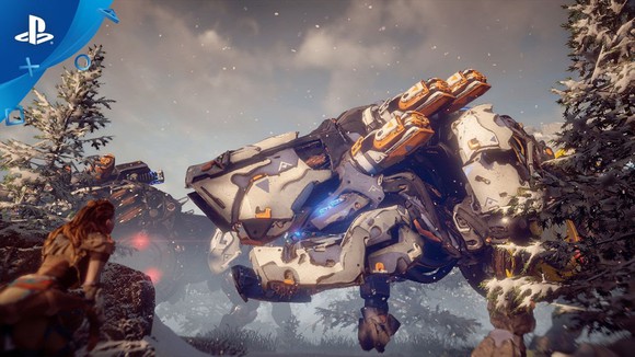 Sony's Horizon Zero Dawn for the PS4.