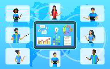 GettyImages-Virtual project team