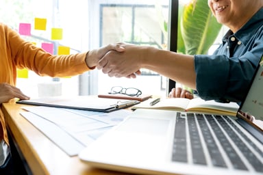 Business handshake 2