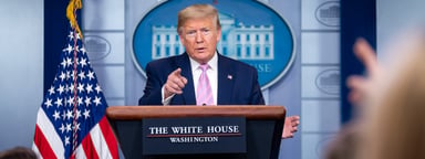 Trump in White House