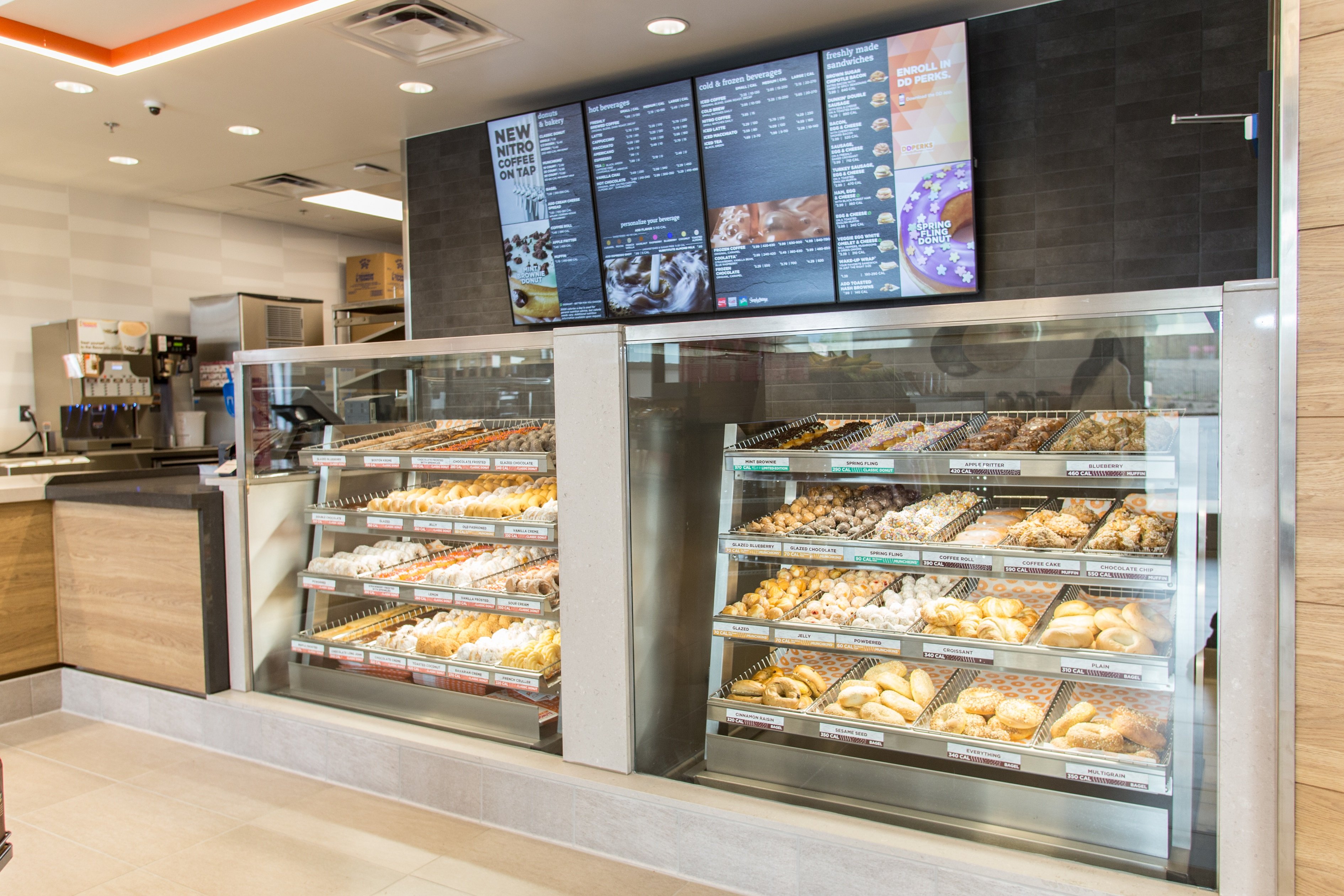 A Dunkin' NextGen restaurant.