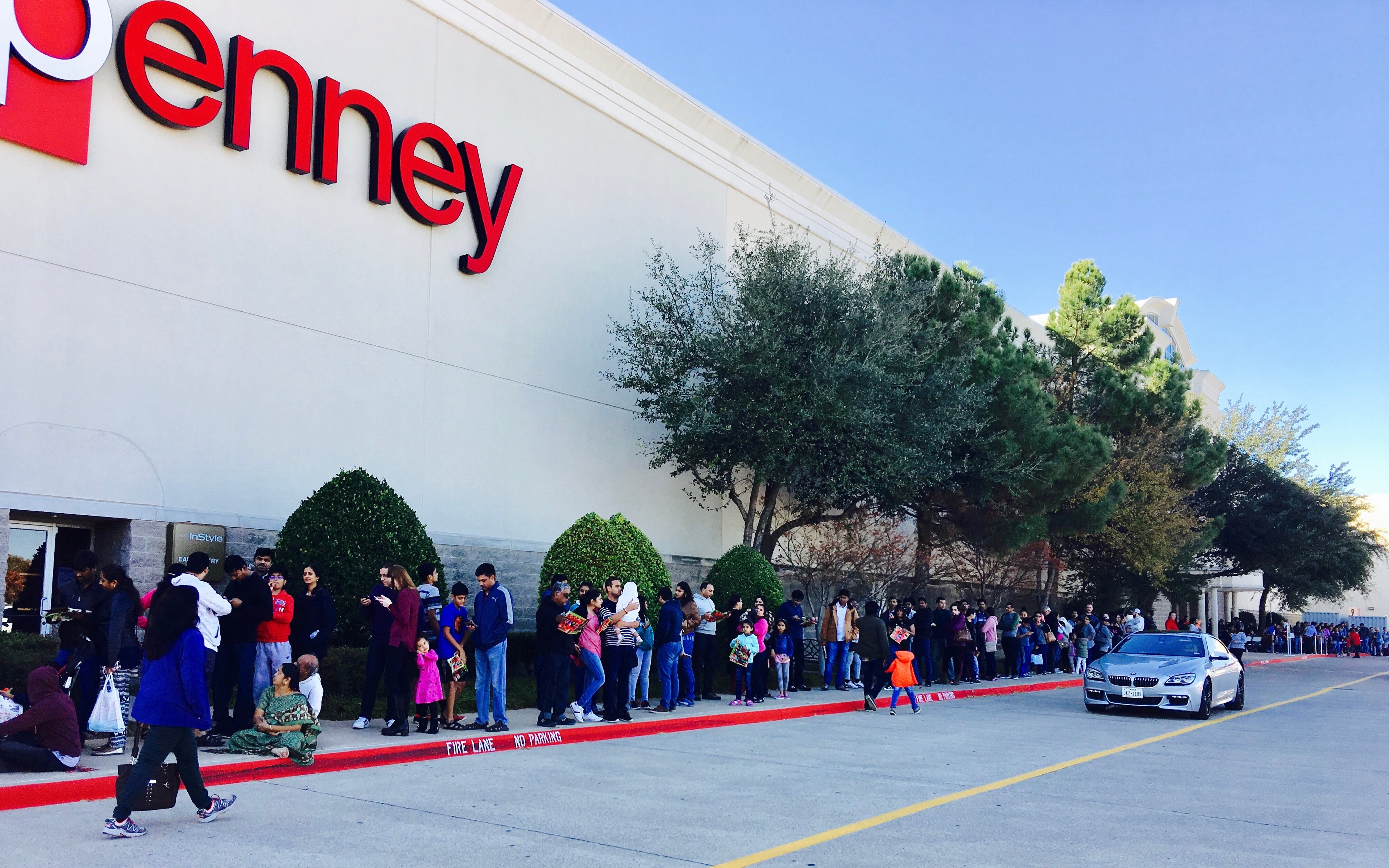 Black Friday crowds at J.C. Penney