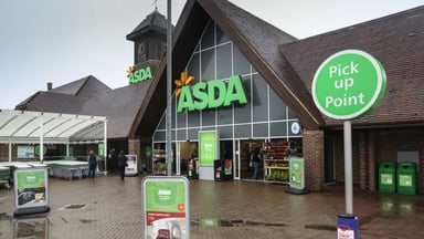 An Asda supermarket in the UK
