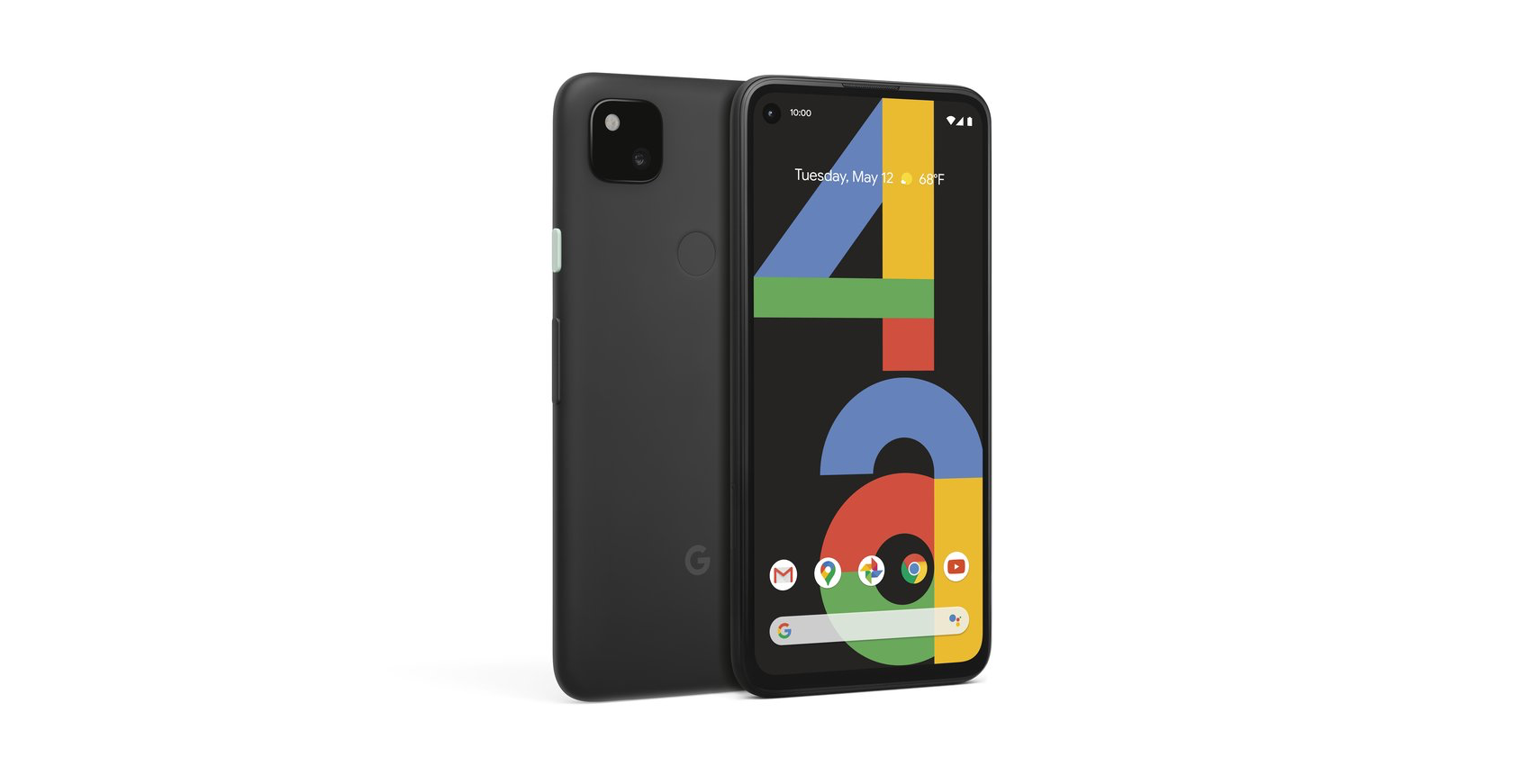 Pixel 4a smartphone in black