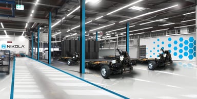 Nikola Manufacturing Facility Rendering