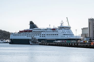 Cruise Ship Docked