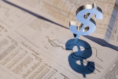 Financial Newspaper Dollar Sign Getty
