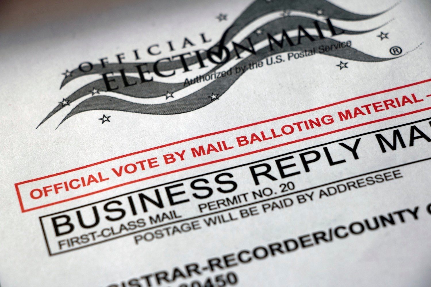 vote by mail ballot.