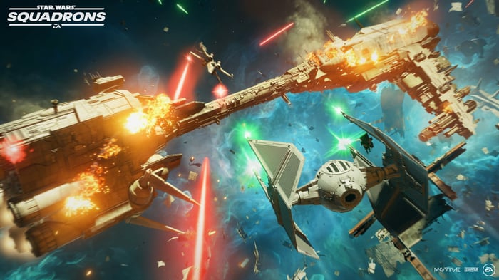 Screenshot of EA Star Wars gameplay